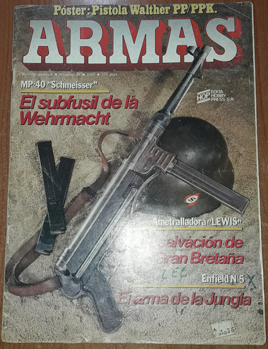 Revista Armas N°39  Agosto De 1985