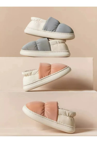 Pantuflas Impermeables Forrada Con Chiporro Colores