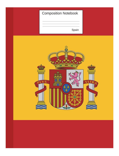 Libro: Cuaderno De Composición Para España: Libro Cuadricula