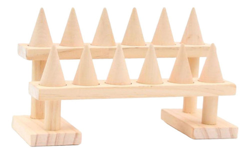 Organizador De Joyería De Anillo De 2 Nivel 21cmx9cmx8cm