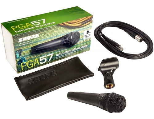 Shure Pga57-xlr Micrófono Dinámico Cardioide De Instrumento