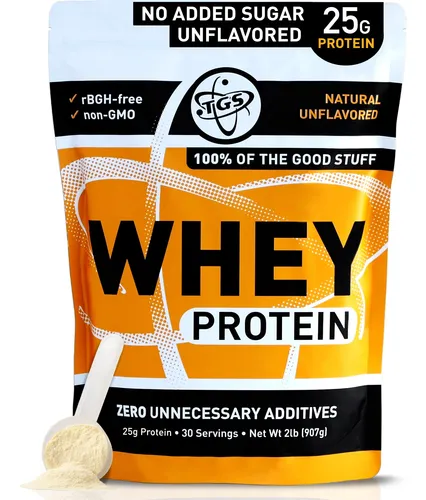 Protena Whey En Polvo 100 % Natural, Sin Sabor, Desnaturaliz