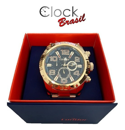 Relógio Masculino Condor Multifunção Covd54bf/4a