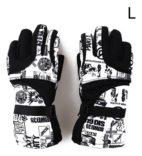 Guantes De Esquí Y Ciclismo Full Finger, Impermeables, Práct