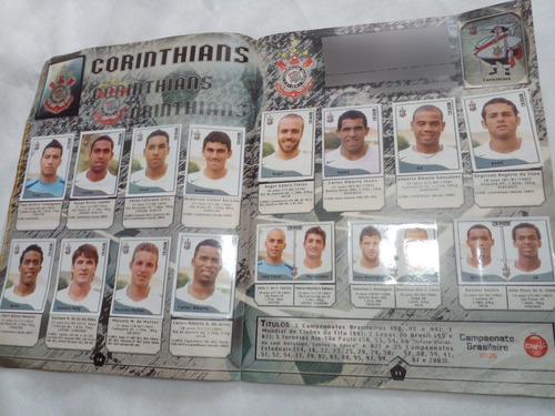 Campeonato Brasileiro Ano 2005 Incompl C/500 Coladas Panini. (Usado)