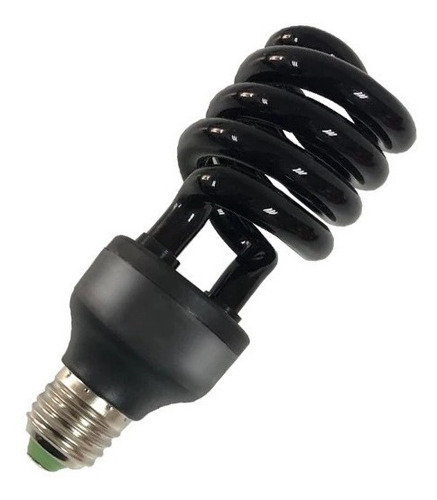 Lâmpada Luz Negra 36w Efeito Neon 110v Fluorescente Espiral