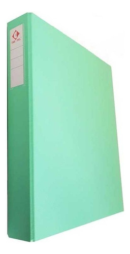 Carpeta Pvc Pastel Color A4 2x40mm The Pel Color Verde