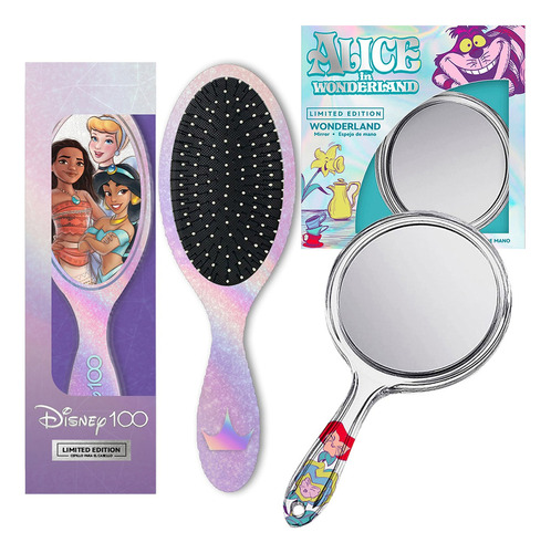 Kit Accesorios Con Espejo Colección Princesas De Disney 100
