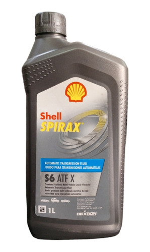 Aceite Hidraulico Shell Spirax S6 Atf X Atf 6