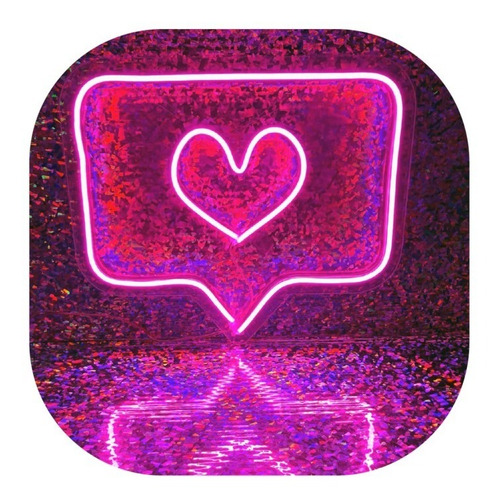 Like Instagram Letreros De Neón Lámpara Led Decorativo