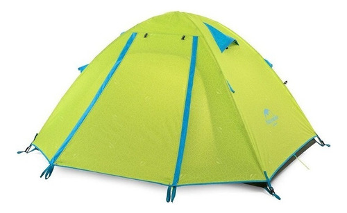 Carpa Camping Naturehike Serie P 2 Personas Ultraliviana Color Verde Claro