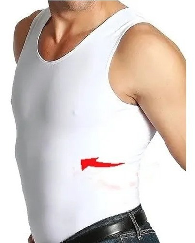 Slim Alta Compressão Postura Cinta Modeladora Masculina Fit