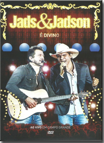 Dvd Jads & Jadson - É Divino - Ao Vivo Em Campo Grande