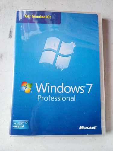 Dvd Original Windows 7 Pro. 32 Y 64 Bits