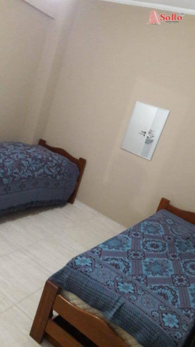 Imagem 3 de 7 de Apartamento Com 2 Dormitórios À Venda, 55 M² Por R$ 220.000,00 - Jardim Praiano - Guarujá/sp - Ap0113