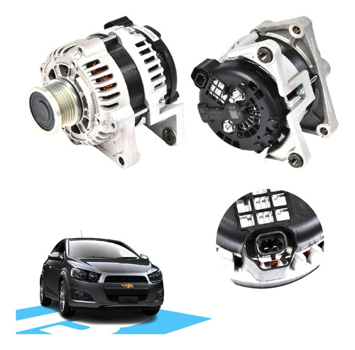 Chevrolet Sonic Motor 1600 - Alternador De Corriente - Gm