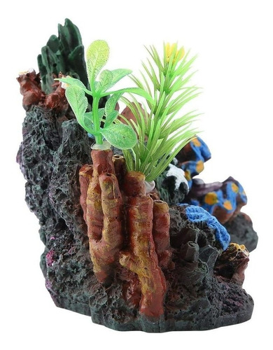 Colorido Adorno De Arrecife De Coral De Mar Artificial De