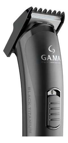 Kit Peluquería Recargable Máquina Recortadora Cabello Barba Color Negro