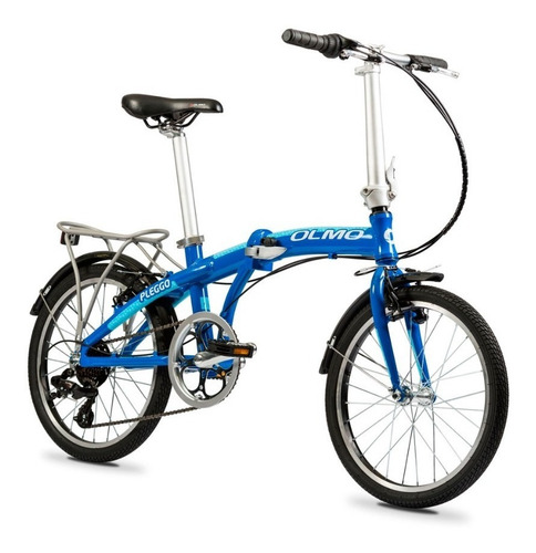 Imagen 2 de 3 de Bicicleta Olmo Pleggo Plegable Rodado 20 Urbana Folding