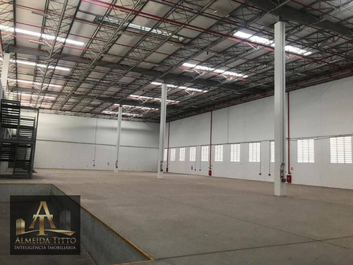 Excelente Galpão Para Locação No Polo Industrial De Jandira - Confira!!! - Ga0110