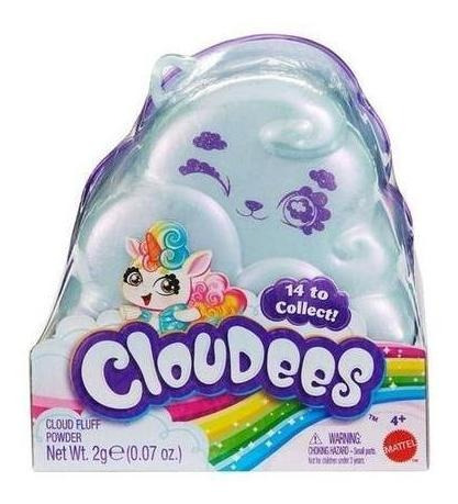 Kit Com 2 Cloudees Mini Figura Surpresa - Mattel Gnc94