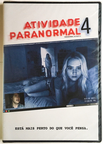 Dvd Atividade Paranormal 4 - Novo Original Lacrado
