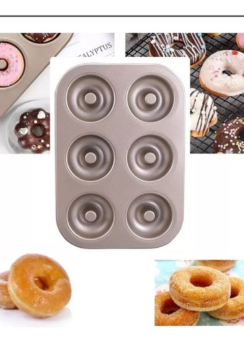 Bandeja Molde Para Mini Donas O Rosquillas 6 Cavid Antiadher