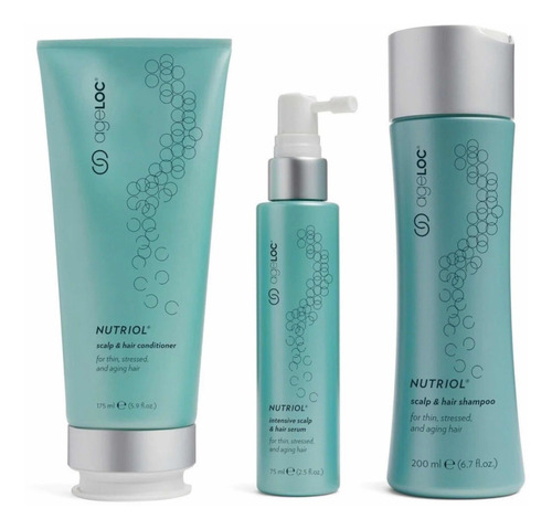 Ageloc Nutriol Scalp & Hair System - Tratam Capilar Nuskin
