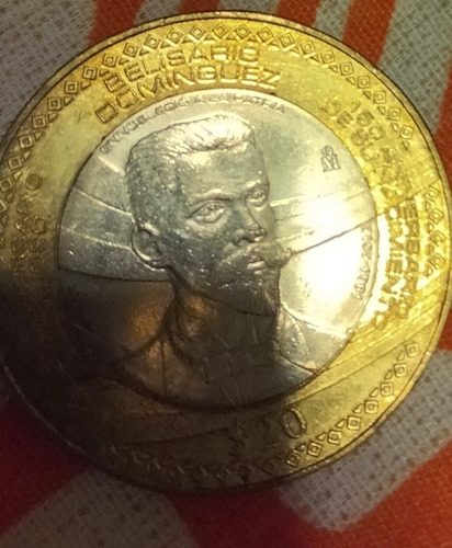 Moneda $ 20 Pesos Belisario Domínguez