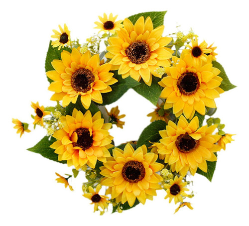 A A Corona De Girasoles Artificiales, Corona De Longitud