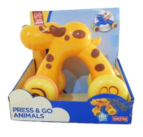 Imagen 5 de 5 de Animales Presiona Y Avanza Hap-p-kid 3975-3976