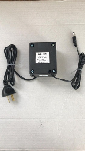 Fuente 9 Volt. - 1 Amp. Para Pedal