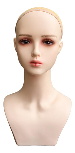 Peluca Femenina Cabeza Maniquí Peluca Modelo De Estilo C