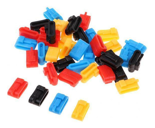 2 X 60pcs Piezas De Plástico En Apariencia Accesorios Para