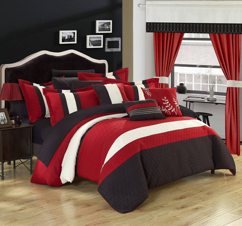 Chic Home, Set De Ropa De Cama Completo, De 24 Unidades, Con