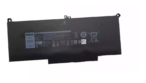 Bateria Dell Type F3ygt Latitude 7000 7248 7480