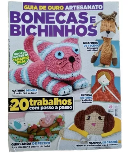 Boneca com roupa de croche - Lizete artesanato - Bonecas - Magazine Luiza