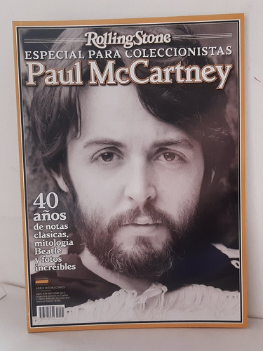 Revista Rolling Stones Especial Paul Mccartney