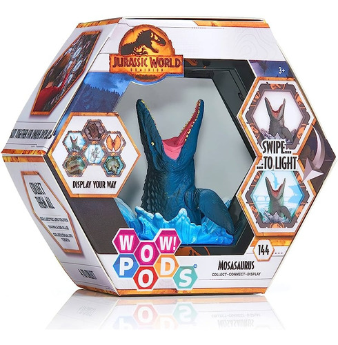 Wow Stuff Jurassic World Mosasaurus 144 Lampara Coleccionabl