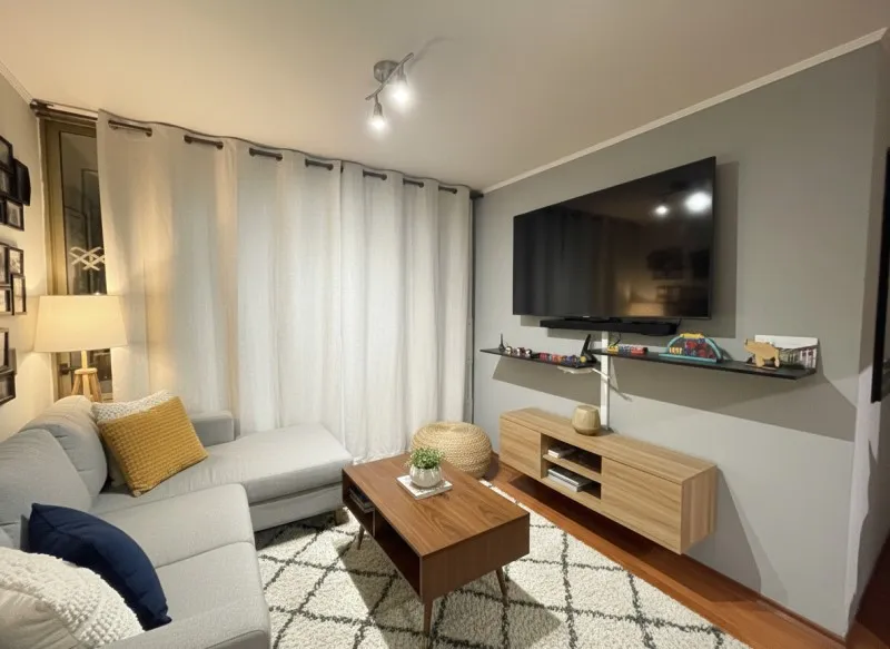 Imagen 1 de 14 de Vendo Departamento En Metro Vicente Valdes