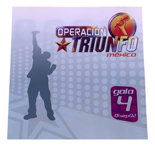 Gala 4 Operacion Triunfo Mexico Cd Disco Compacto Bmg 2002
