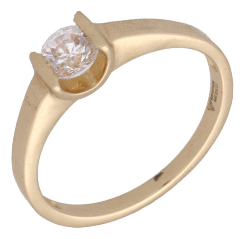 Anillo De 14k Oro Amarillo, 2.3 Gramos