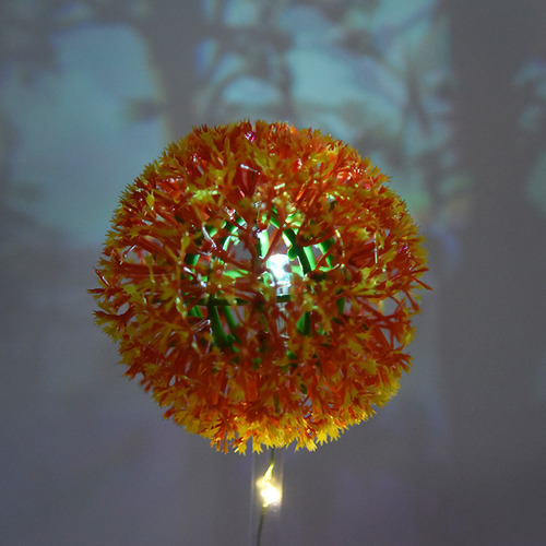 Luces Solares De Jardín Con Forma De Diente De León, 6 Led,