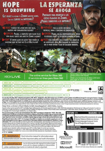 Dead Island Riptide Para Xbox 360 (Usado)
