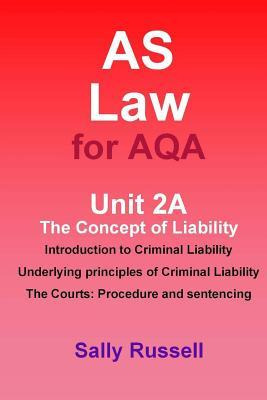 Libro As Law For Aqa Unit 2a The Concept Of Liability : I...