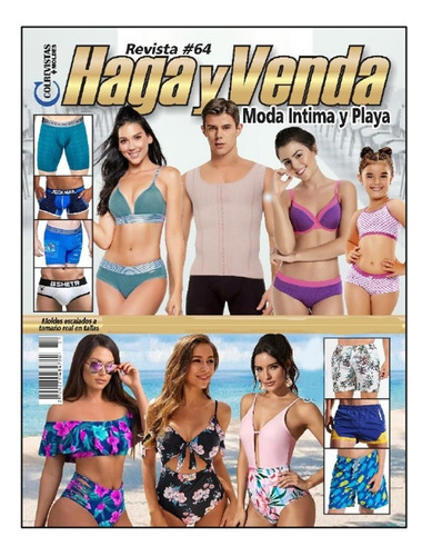 Revista Haga Y Venda #19 / Moda Y Playa / Moldes 