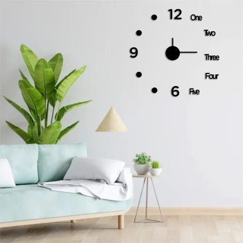 Reloj Pared Moderno Grande Deco Madera Modelo Ingles