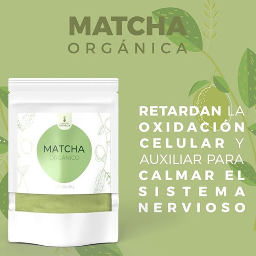 Matcha En Polvo - Bolsa Resellable De 50 Grs