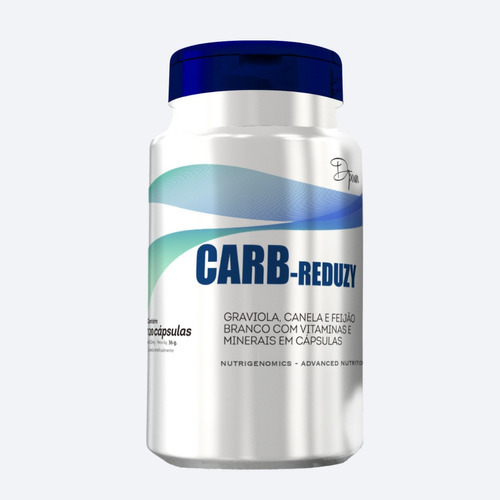 Suplemento Low Carb Carb-reduzy - 60 Cápsulas Sabor Sem Sabor