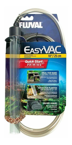 Sifón Limpia Grava Easyvac Fluval 25 Cm Mini - Acuario Peces